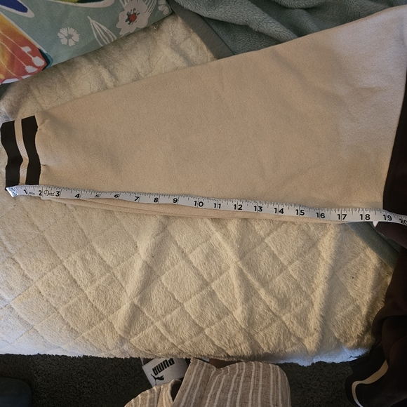 Divided Brown and Cream Varsity Jacket Classic Collegiate Style - Picture 7 of 13